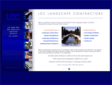 Tablet Screenshot of ldclandscape.co.uk